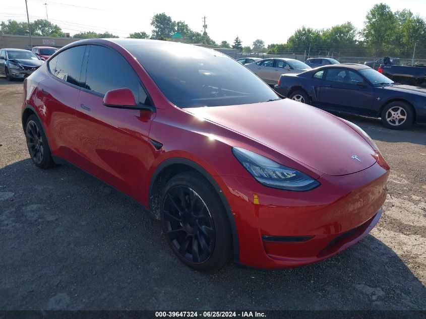 2021 TESLA MODEL Y LONG RANGE - 5YJYGDEE9MF137939