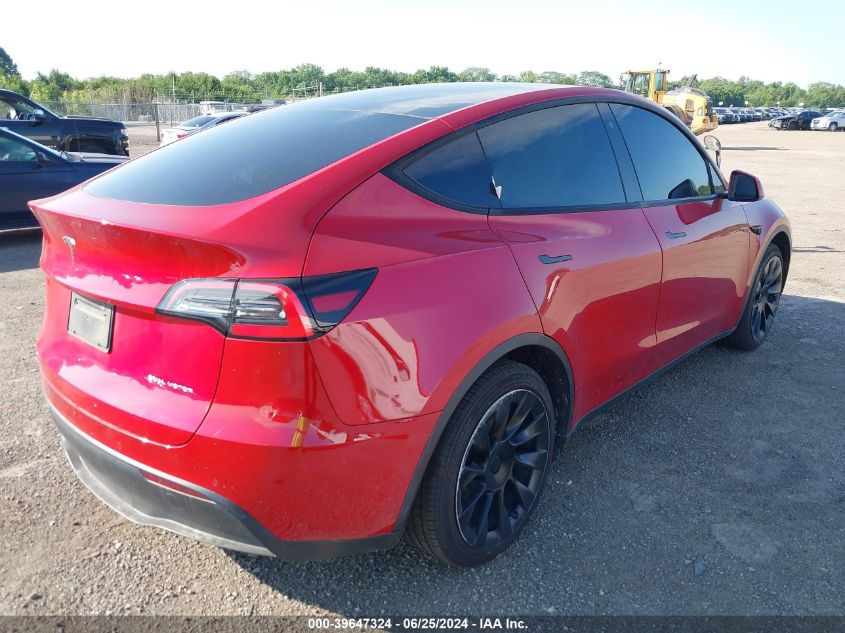 2021 TESLA MODEL Y LONG RANGE - 5YJYGDEE9MF137939