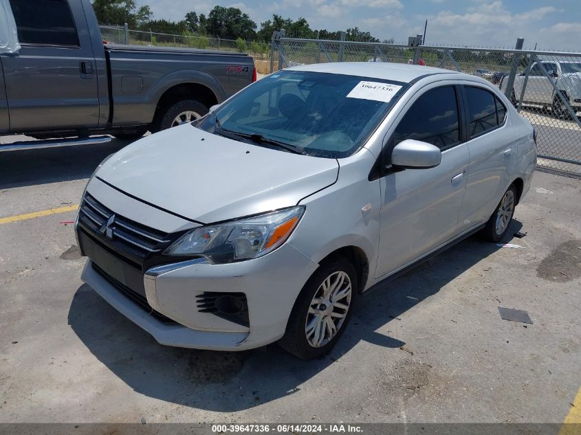 2021 Mitsubishi Mirage G4 Carbonite Edition/Es/Le VIN: ML32FUFJ9MHF07488 Lot: 39647336