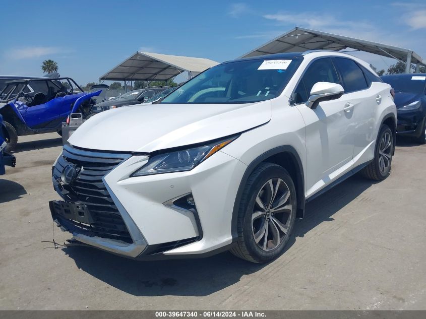 2019 Lexus Rx 350 VIN: 2T2ZZMCA9KC123910 Lot: 39647340