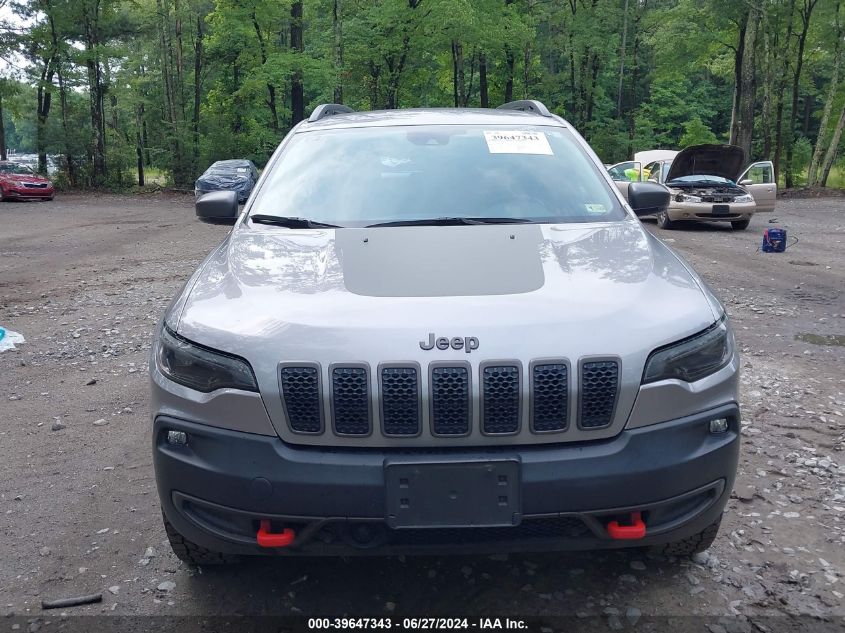 2021 Jeep Cherokee Trailhawk 4X4 VIN: 1C4PJMBX7MD229772 Lot: 39647343