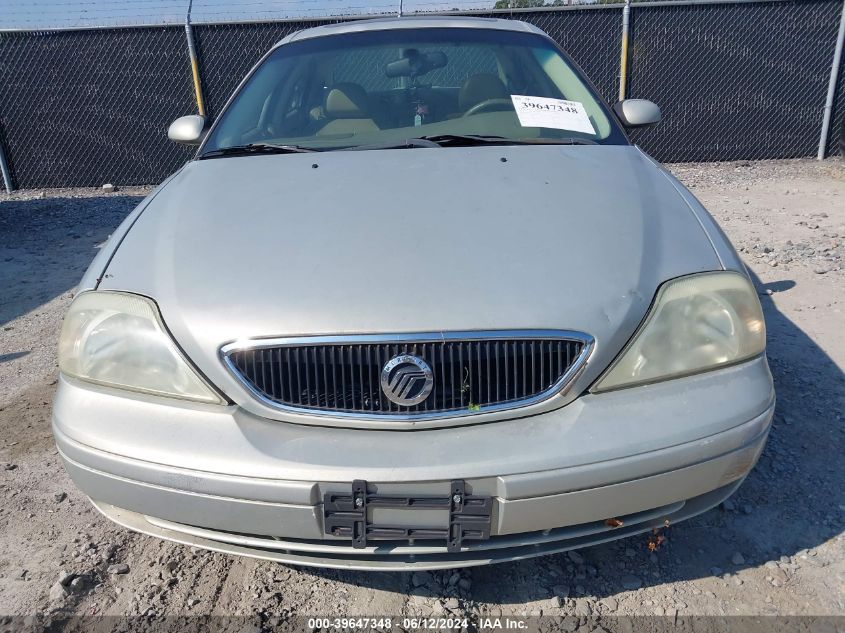 2003 Mercury Sable Ls Premium VIN: 1MEFM55S23A621954 Lot: 39647348