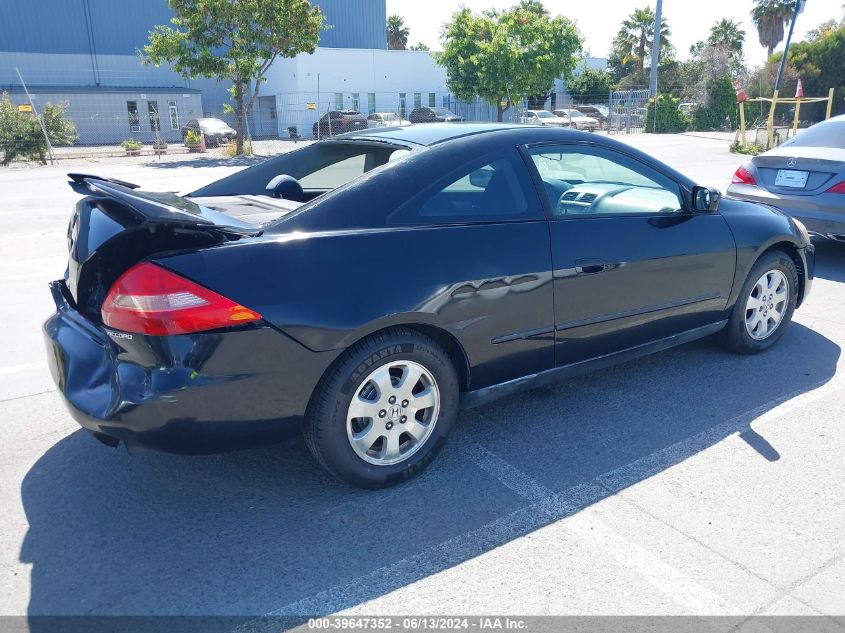 2003 Honda Accord 2.4 Lx VIN: 1HGCM72293A003052 Lot: 39647352