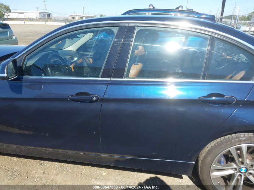 2015 BMW 328I VIN: WBA3C1C54FP853872 Lot: 39647359