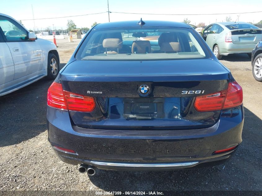 2015 BMW 328I VIN: WBA3C1C54FP853872 Lot: 39647359