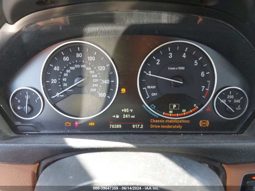 2015 BMW 328I VIN: WBA3C1C54FP853872 Lot: 39647359