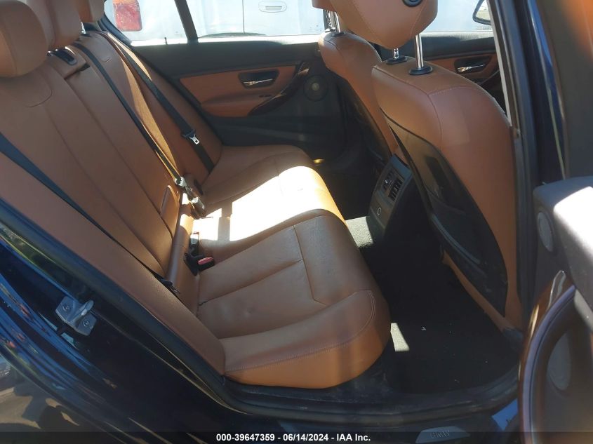 2015 BMW 328I VIN: WBA3C1C54FP853872 Lot: 39647359