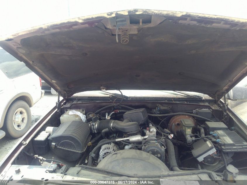 1997 Chevrolet Tahoe Lt VIN: 1GNEK13R4VJ412687 Lot: 39647375