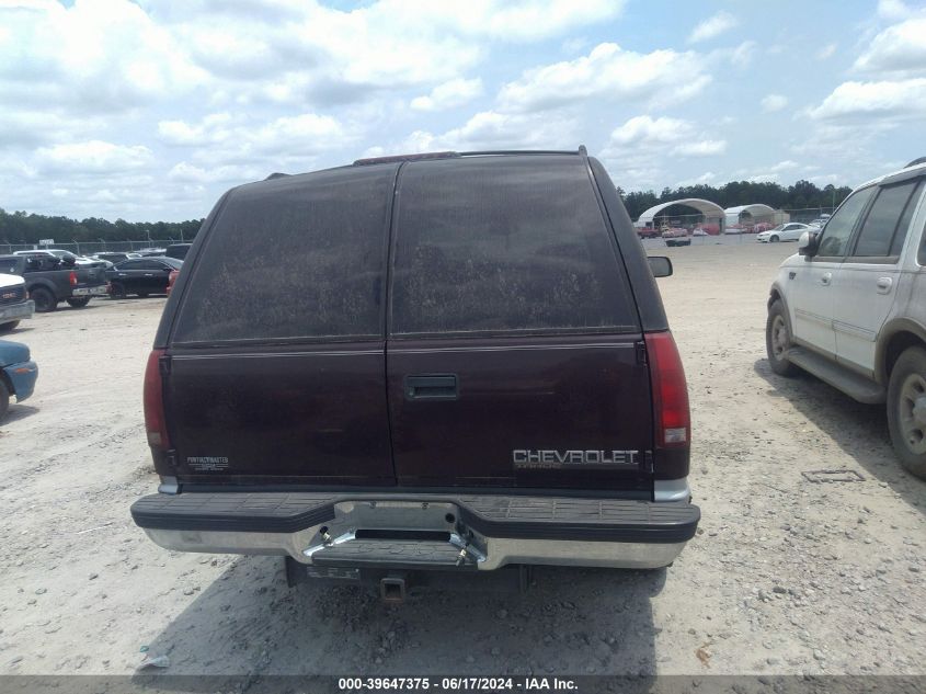 1997 Chevrolet Tahoe Lt VIN: 1GNEK13R4VJ412687 Lot: 39647375