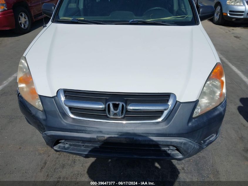2003 Honda Cr-V Lx VIN: JHLRD68453C010549 Lot: 39647377