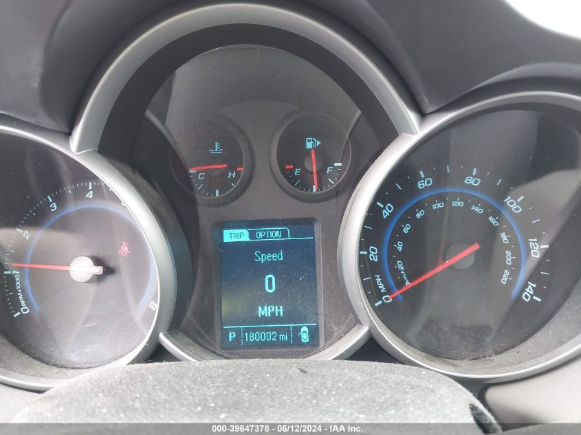 2013 Chevrolet Cruze Ls Auto VIN: 1G1PA5SG9D7256162 Lot: 39647378