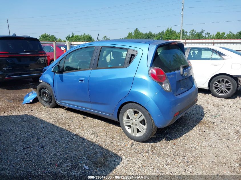 2015 Chevrolet Spark Ls Cvt VIN: KL8CB6S90FC741870 Lot: 39647380