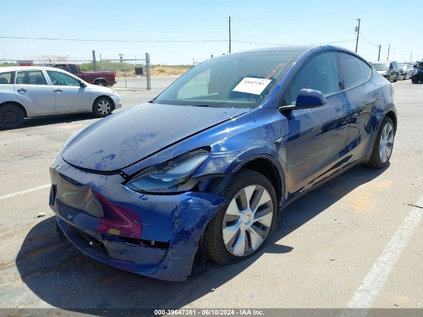 2024 TESLA MODEL Y - 7SAYGDEE5RA267465