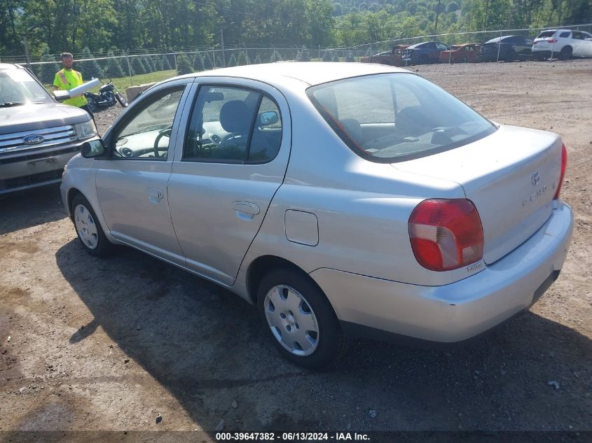 2001 Toyota Echo VIN: JTDBT123510190571 Lot: 39647382