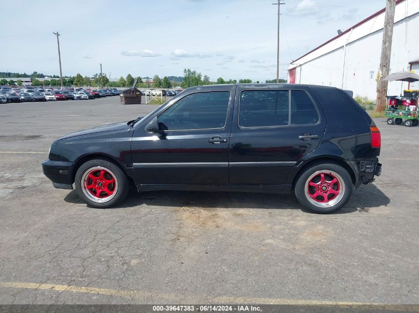 1998 Volkswagen Golf Gl VIN: 3VWFB81H1WM276374 Lot: 39647383