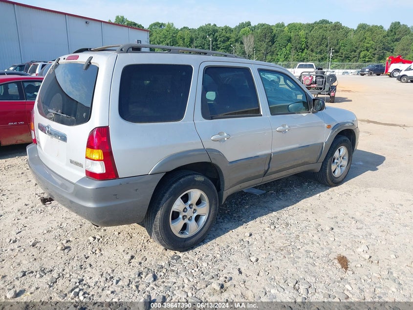 2002 Mazda Tribute Es V6/Lx V6 VIN: 4F2YU08162KM12189 Lot: 39647390