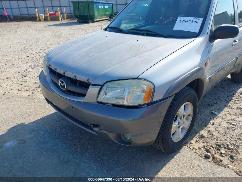 2002 Mazda Tribute Es V6/Lx V6 VIN: 4F2YU08162KM12189 Lot: 39647390