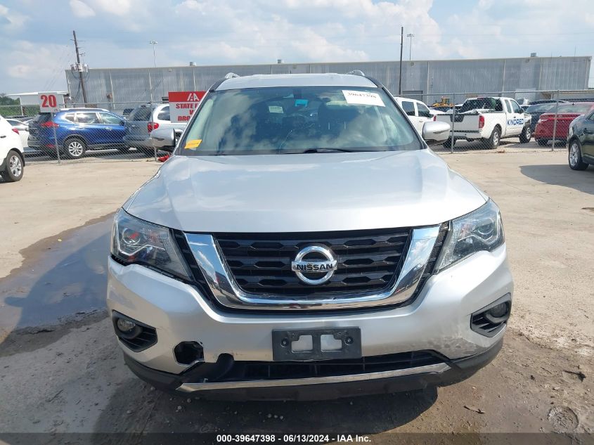 2018 Nissan Pathfinder S VIN: 5N1DR2MN8JC612760 Lot: 39647398