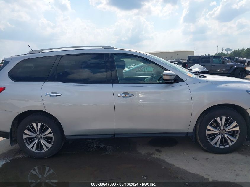 2018 Nissan Pathfinder S VIN: 5N1DR2MN8JC612760 Lot: 39647398