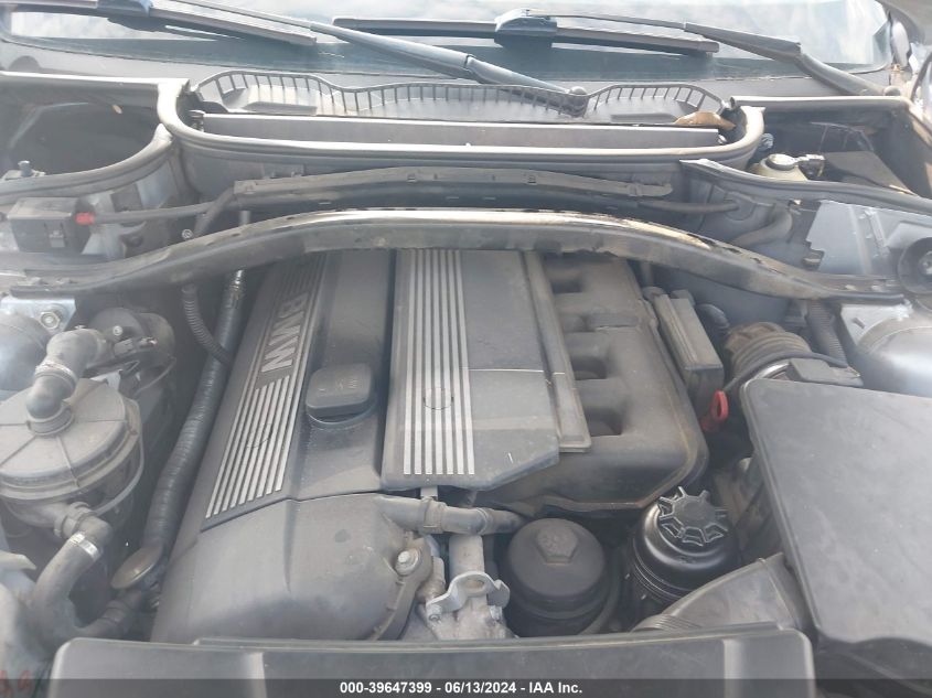 2005 BMW X3 3.0I VIN: WBXPA93465WD04393 Lot: 39647399