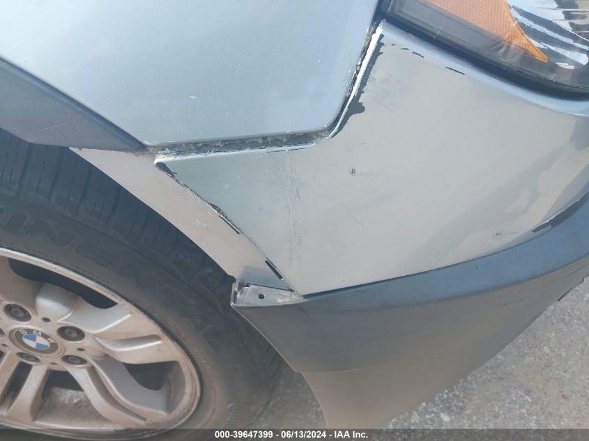 2005 BMW X3 3.0I VIN: WBXPA93465WD04393 Lot: 39647399