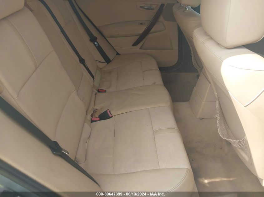 2005 BMW X3 3.0I VIN: WBXPA93465WD04393 Lot: 39647399