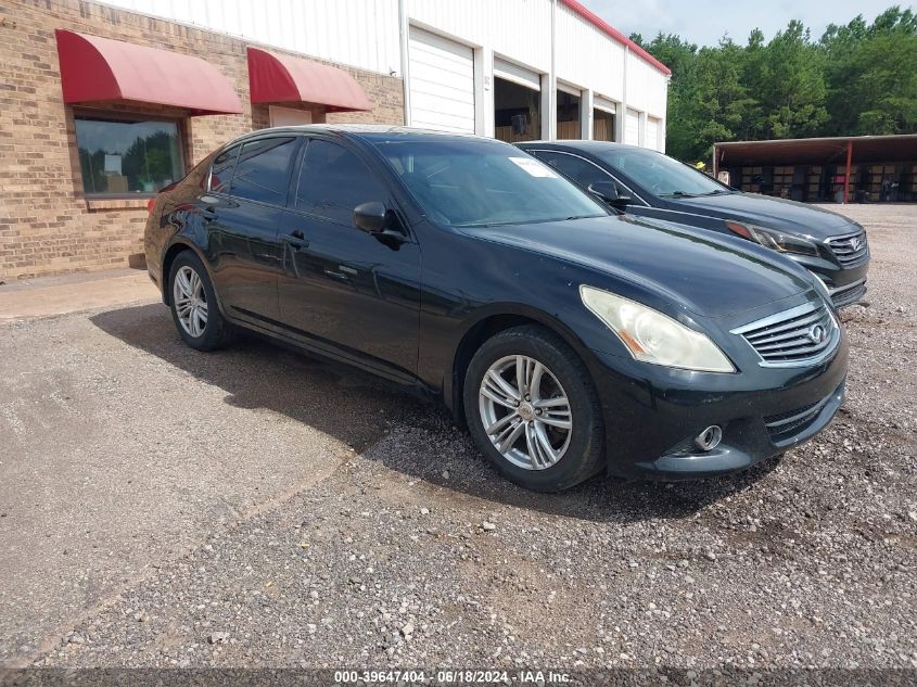 2011 Infiniti G37X VIN: JN1CV6AR0BM353321 Lot: 39647404