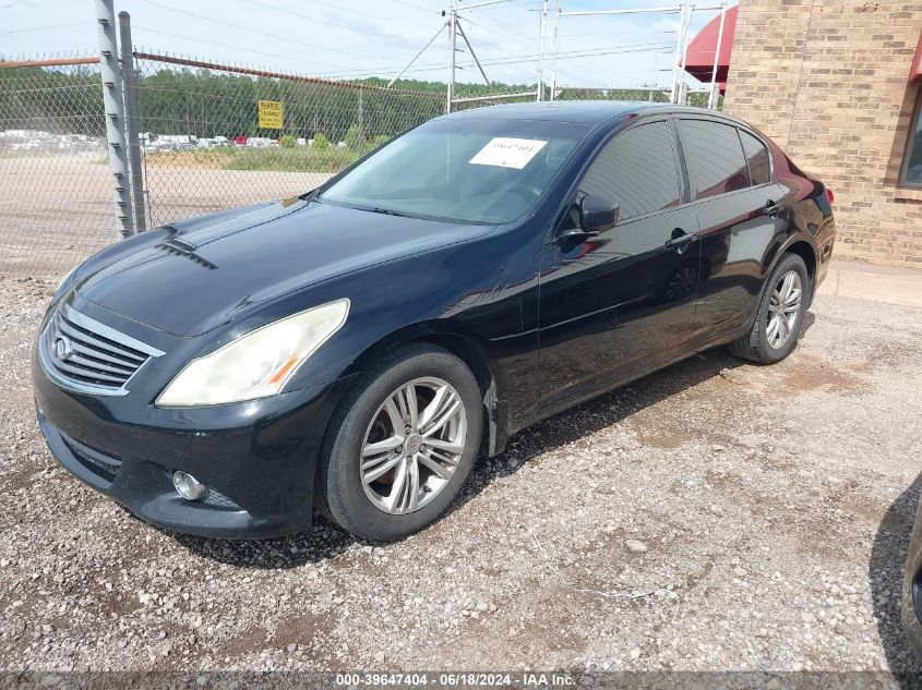 2011 Infiniti G37X VIN: JN1CV6AR0BM353321 Lot: 39647404