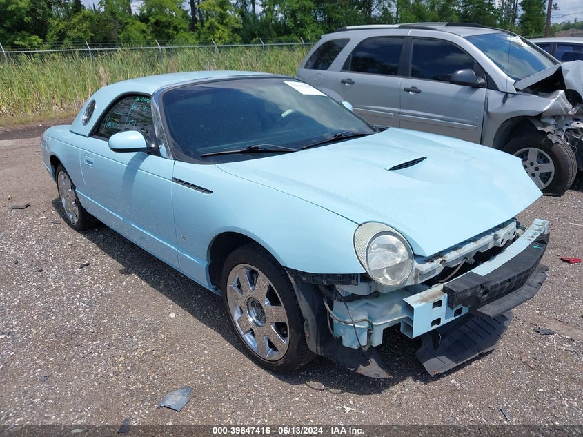 2003 Ford Thunderbird VIN: 1FAHP60A53Y114484 Lot: 39647416