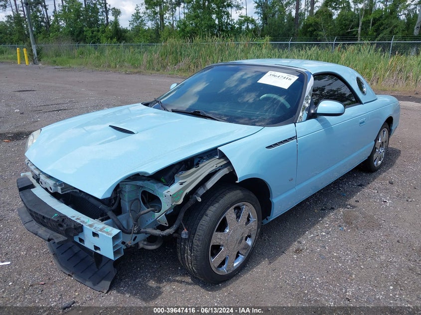 2003 Ford Thunderbird VIN: 1FAHP60A53Y114484 Lot: 39647416