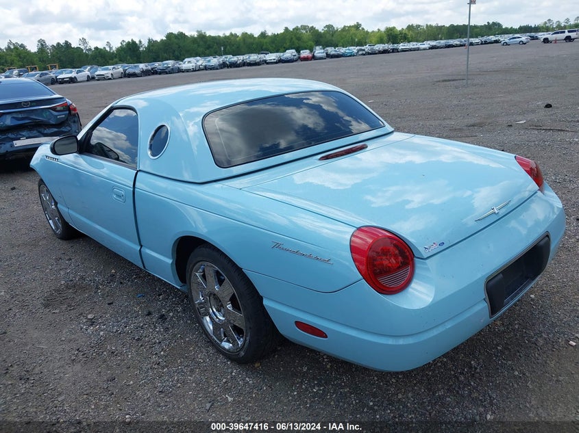 2003 Ford Thunderbird VIN: 1FAHP60A53Y114484 Lot: 39647416