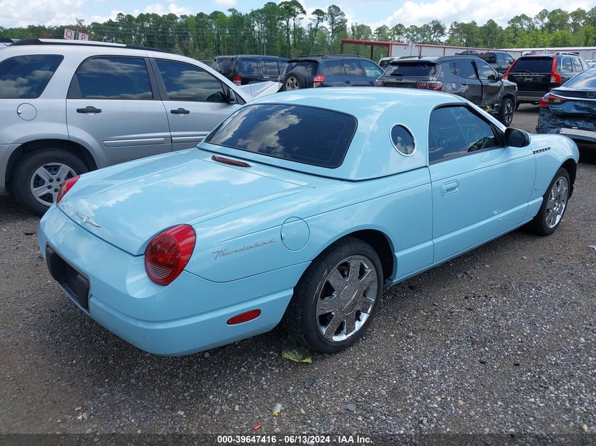 2003 Ford Thunderbird VIN: 1FAHP60A53Y114484 Lot: 39647416