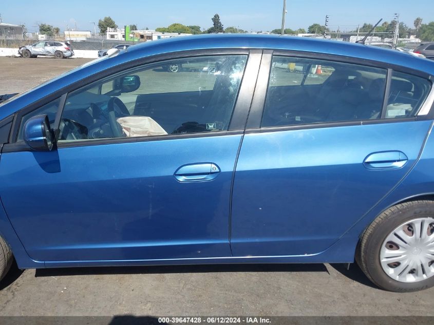 2010 Honda Insight Lx VIN: JHMZE2H59AS028775 Lot: 39647428