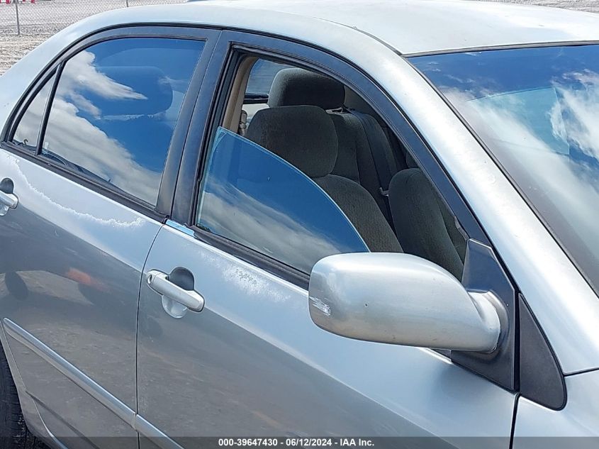 2003 Toyota Corolla Le VIN: 1NXBR32E43Z022391 Lot: 39647430