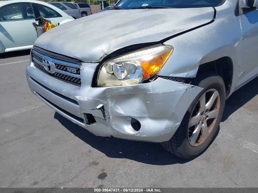 2008 Toyota Rav4 Limited V6 VIN: JTMBK34V185060135 Lot: 39647431