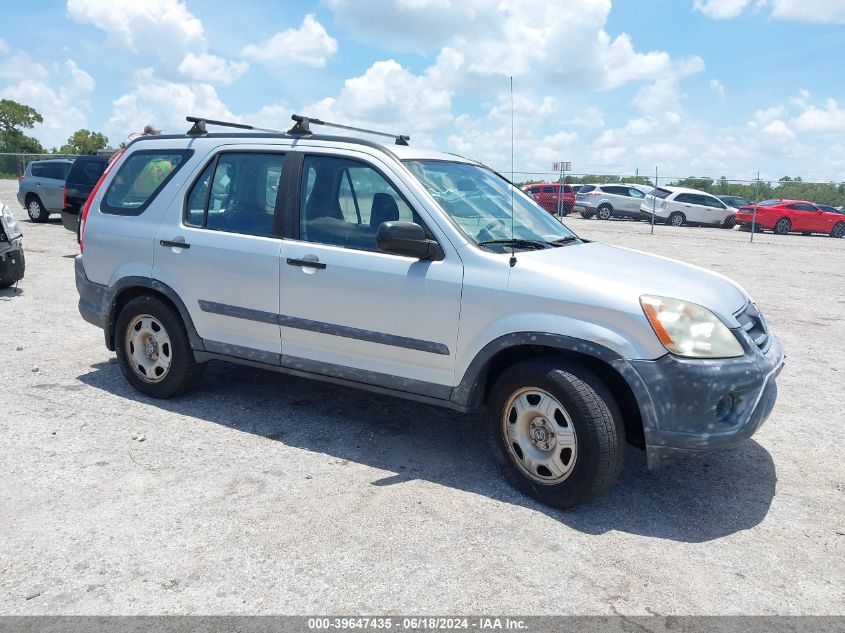 2005 Honda Cr-V Lx VIN: SHSRD685X5U307658 Lot: 39647435