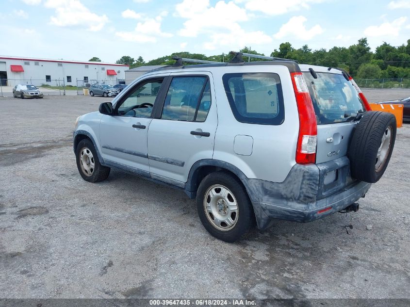 2005 Honda Cr-V Lx VIN: SHSRD685X5U307658 Lot: 39647435