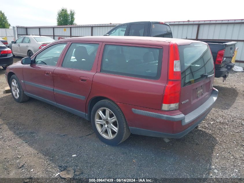 2003 Volvo V70 2.4 VIN: YV1SW61T432327264 Lot: 39647439