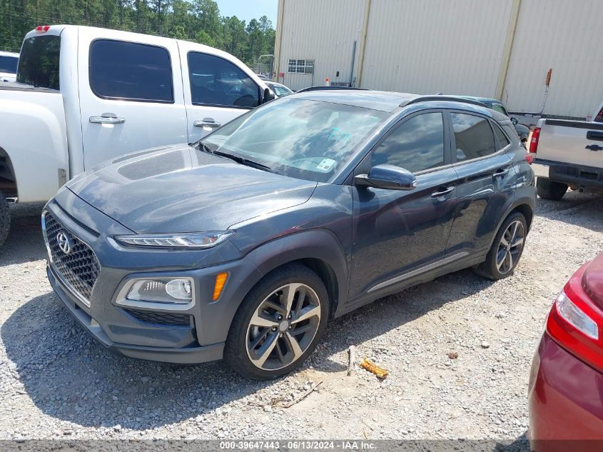 2021 Hyundai Kona Ultimate VIN: KM8K5CA58MU677006 Lot: 39647443