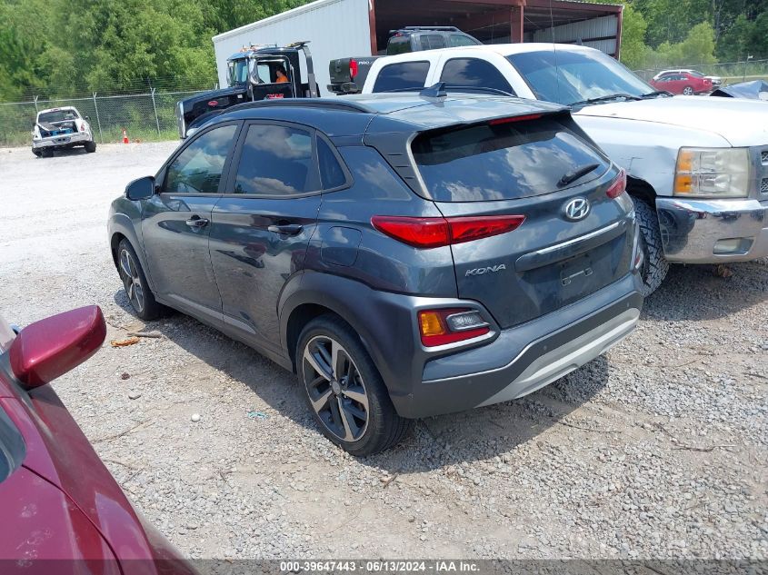 2021 Hyundai Kona Ultimate VIN: KM8K5CA58MU677006 Lot: 39647443