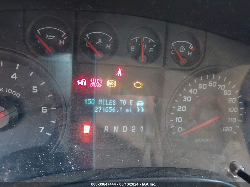 2009 Ford F-150 Stx/Xl/Xlt VIN: 1FTRF12W79KB36477 Lot: 39647444