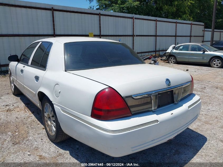 2009 Mercury Grand Marquis Ls (Fleet Only) VIN: 2MEHM75V39X621993 Lot: 39647445