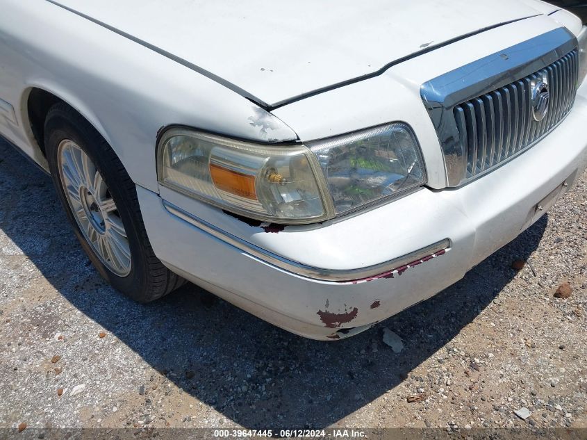 2009 Mercury Grand Marquis Ls (Fleet Only) VIN: 2MEHM75V39X621993 Lot: 39647445