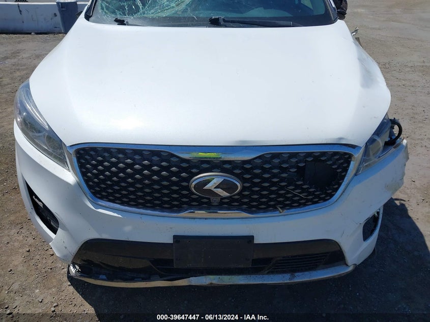 2016 Kia Sorento 3.3L Sxl VIN: 5XYPKDA52GG090797 Lot: 39647447
