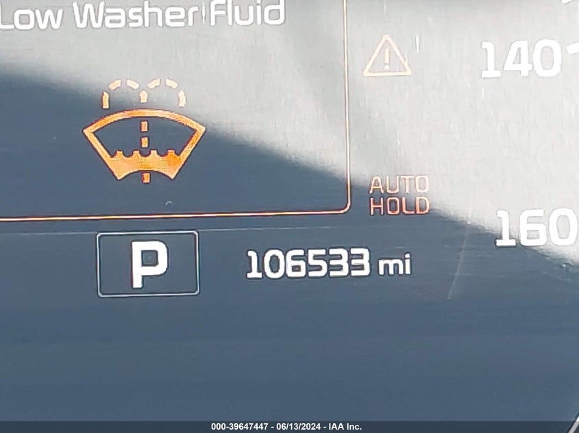 2016 Kia Sorento 3.3L Sxl VIN: 5XYPKDA52GG090797 Lot: 39647447