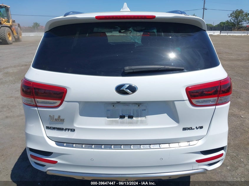 2016 Kia Sorento 3.3L Sxl VIN: 5XYPKDA52GG090797 Lot: 39647447