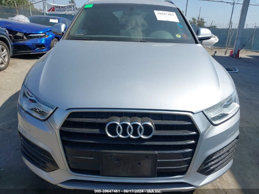 2018 Audi Q3 2.0T Premium/2.0T Sport Premium VIN: WA1BCCFS4JR020818 Lot: 39647461