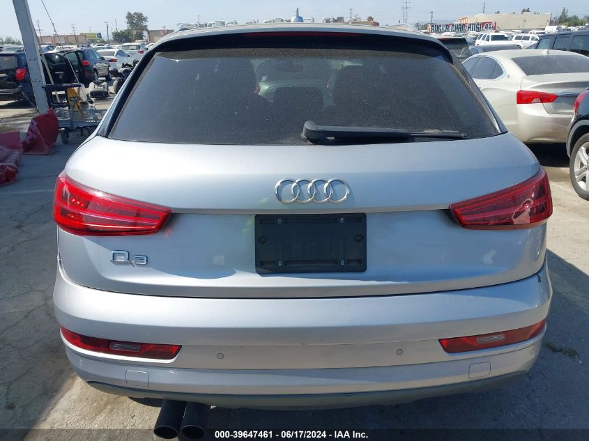 2018 Audi Q3 2.0T Premium/2.0T Sport Premium VIN: WA1BCCFS4JR020818 Lot: 39647461