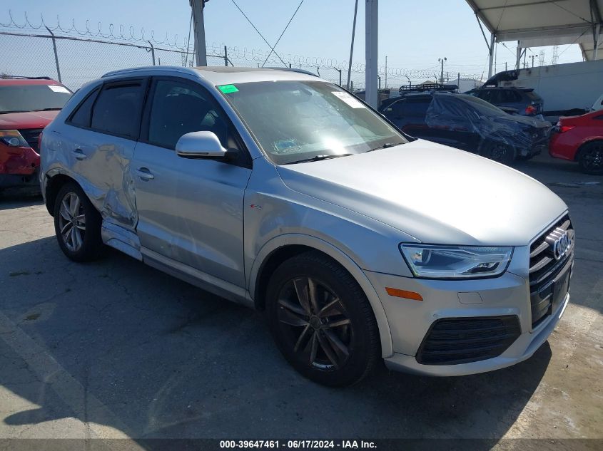 2018 Audi Q3 2.0T Premium/2.0T Sport Premium VIN: WA1BCCFS4JR020818 Lot: 39647461