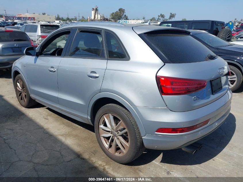 2018 Audi Q3 2.0T Premium/2.0T Sport Premium VIN: WA1BCCFS4JR020818 Lot: 39647461